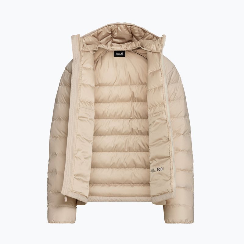 Пуховик жіночий Jack Wolfskin Wild Pass Down Hoody Rds oyster 8