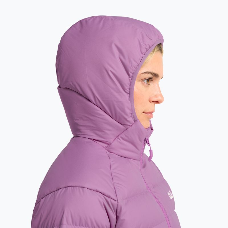 Пуховик жіночий Jack Wolfskin Wild Pass Down Hoody Rds vivid orchid 5