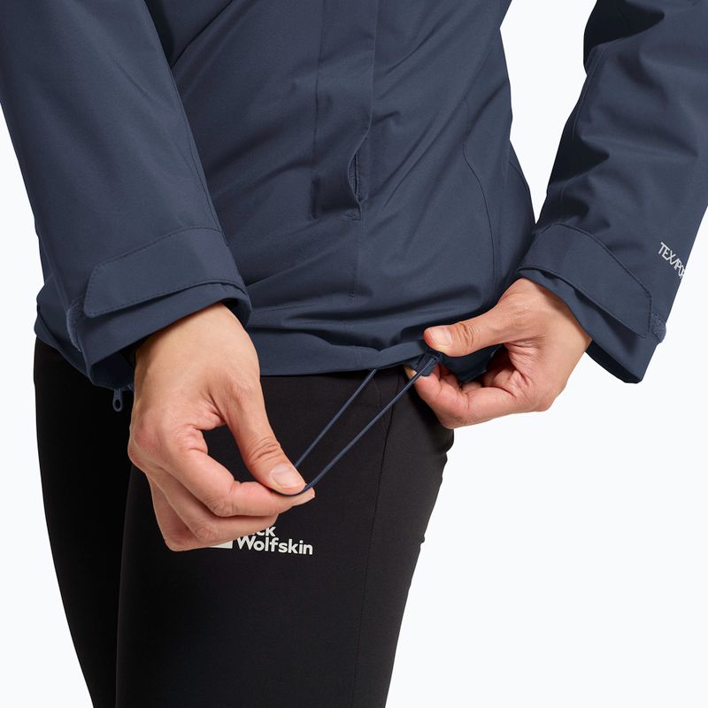 Куртка 3в1 жіноча Jack Wolfskin Hunberg 2 3IN1 midnight sky 9