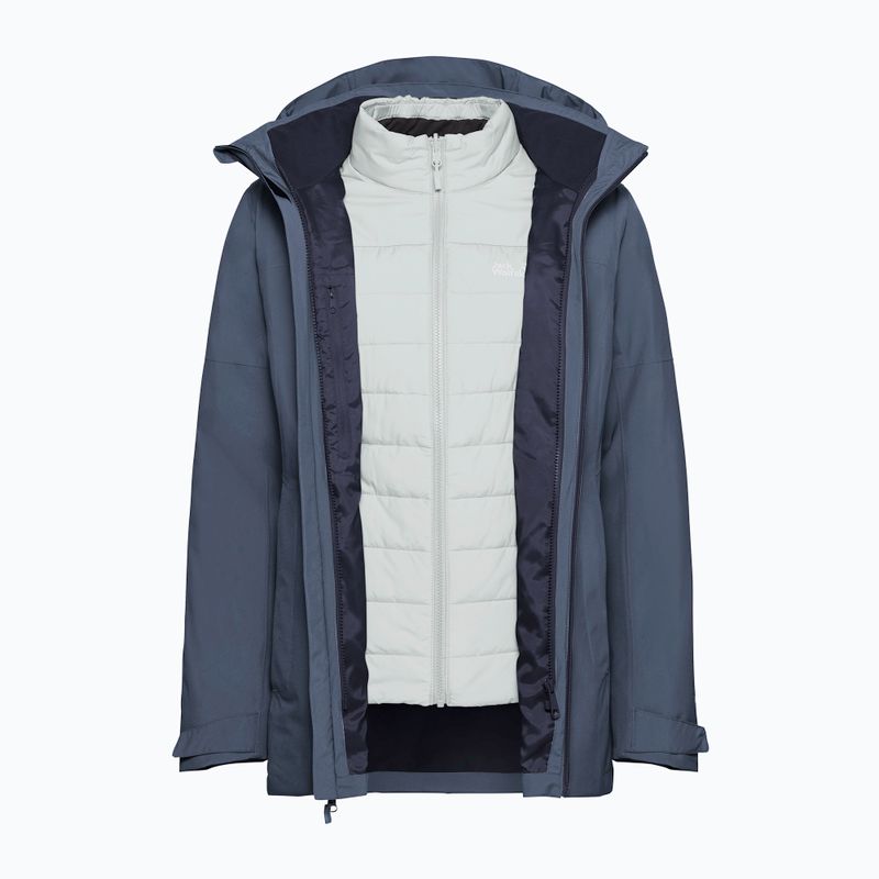 Куртка 3в1 жіноча Jack Wolfskin Hunberg 2 3IN1 midnight sky 12