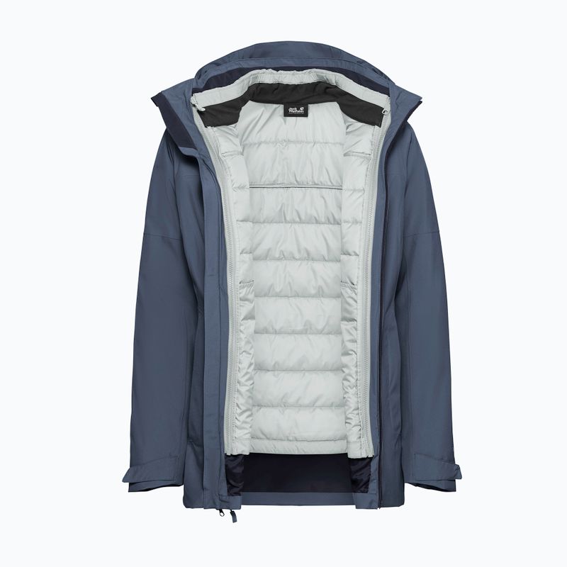Куртка 3в1 жіноча Jack Wolfskin Hunberg 2 3IN1 midnight sky 13