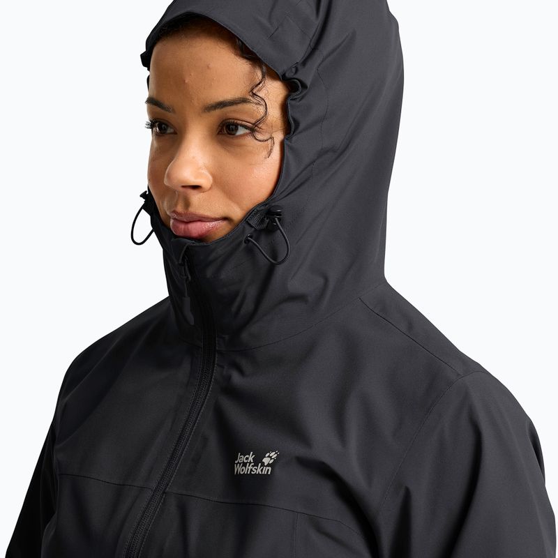 Куртка 3в1 жіноча Jack Wolfskin Moonrise 2 3IN1 black 7