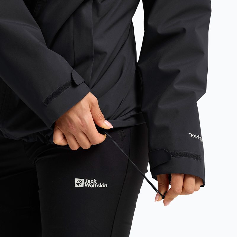 Куртка 3в1 жіноча Jack Wolfskin Moonrise 2 3IN1 black 9