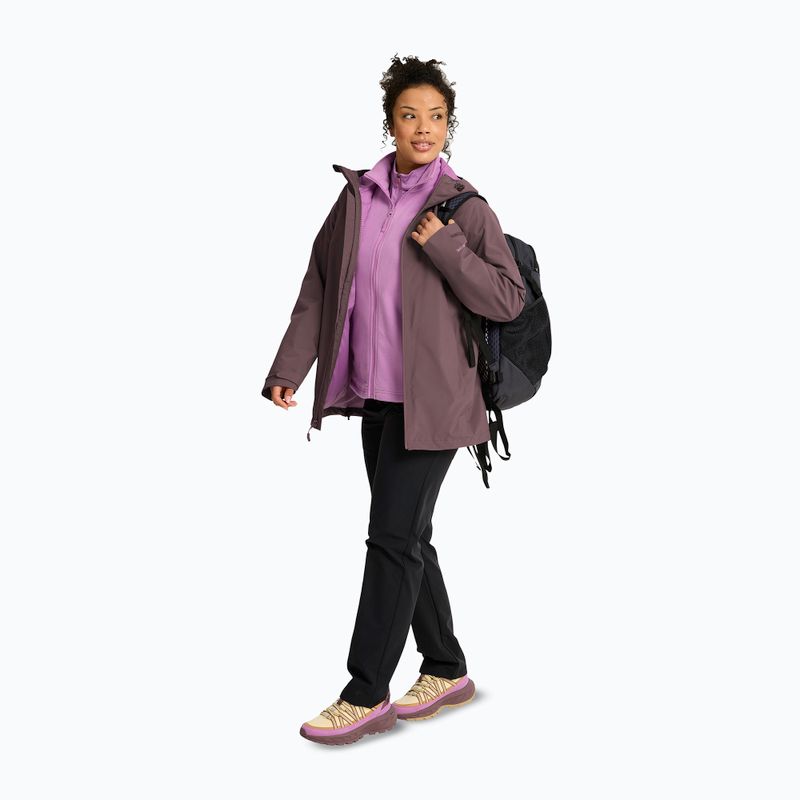 Куртка 3в1 жіноча Jack Wolfskin Moonrise 2 3IN1 sheer plum 2