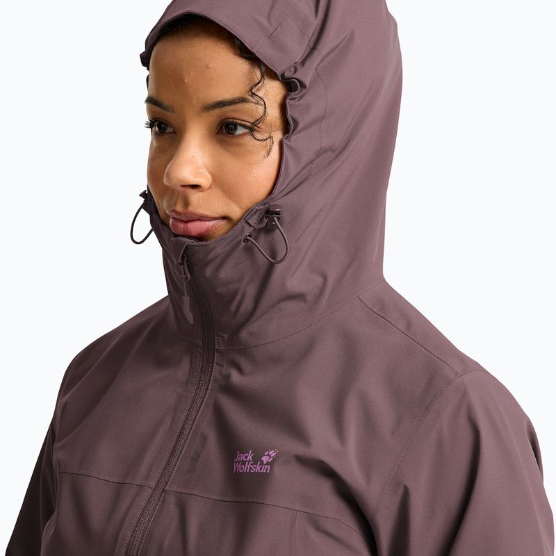 Куртка 3в1 жіноча Jack Wolfskin Moonrise 2 3IN1 sheer plum 7