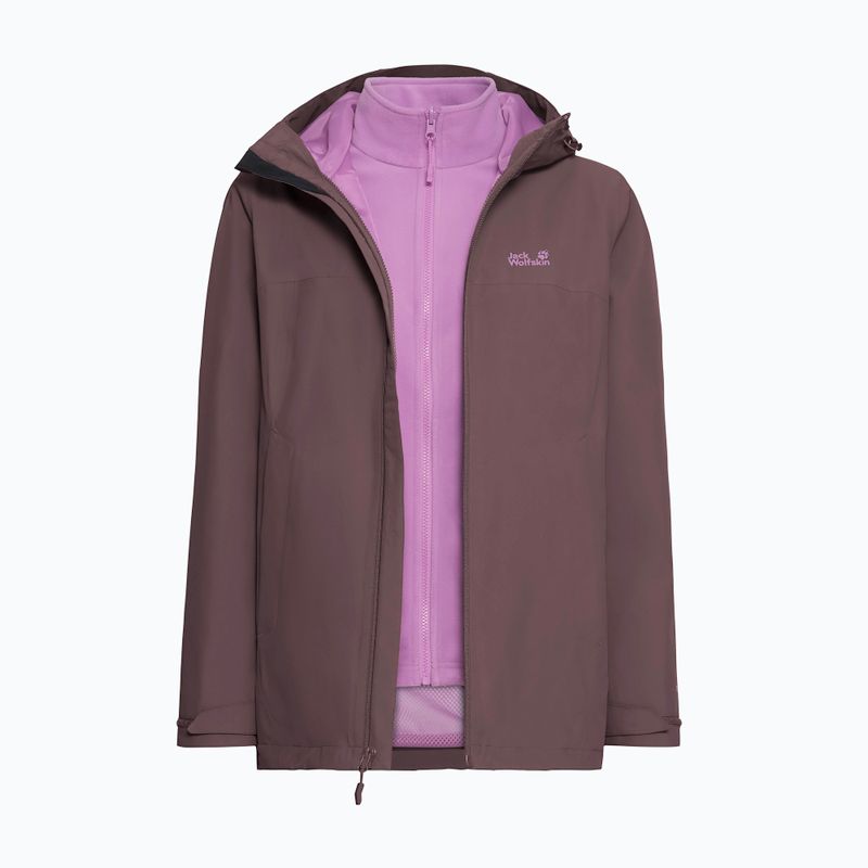 Куртка 3в1 жіноча Jack Wolfskin Moonrise 2 3IN1 sheer plum 12
