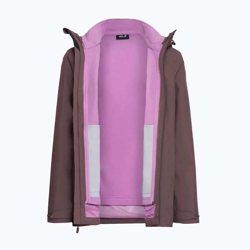 Куртка 3в1 жіноча Jack Wolfskin Moonrise 2 3IN1 sheer plum 13