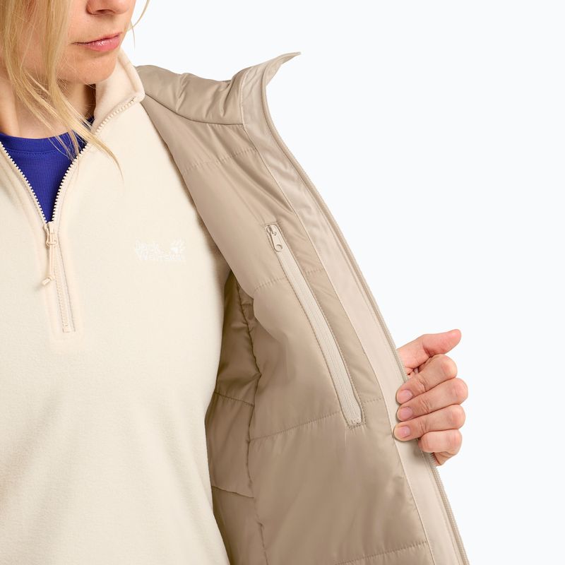 Куртка дощовик жіноча Jack Wolfskin Heidelstein 2 Ins oyster 6