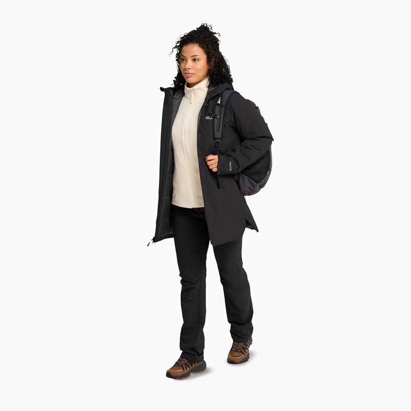 Куртка дощовик жіноча Jack Wolfskin Heidelstein 2 Ins black 2