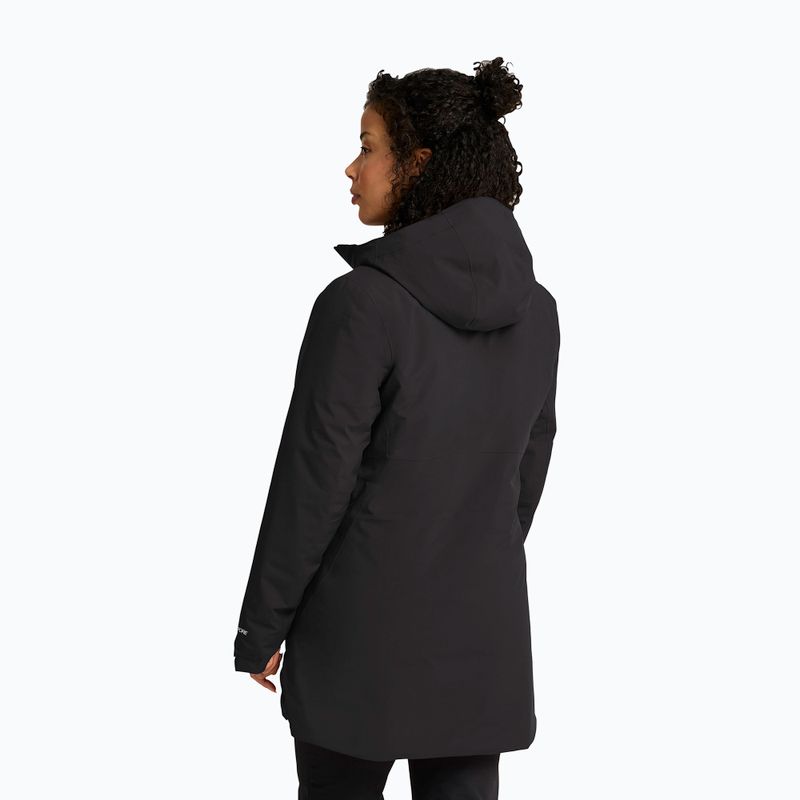 Куртка дощовик жіноча Jack Wolfskin Heidelstein 2 Ins black 3