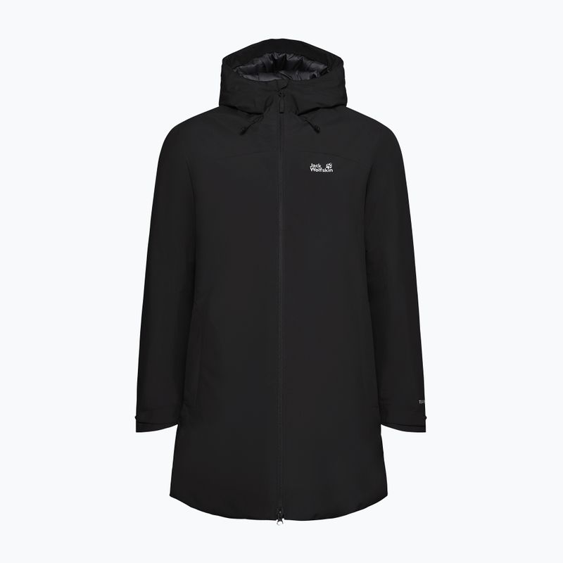Куртка дощовик жіноча Jack Wolfskin Heidelstein 2 Ins black 7