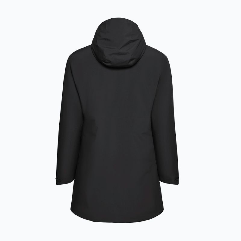 Куртка дощовик жіноча Jack Wolfskin Heidelstein 2 Ins black 8