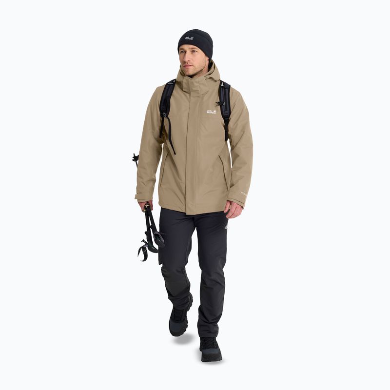 Куртка 3в1 чоловіча Jack Wolfskin Stonelite 3In1 hazel wood 2