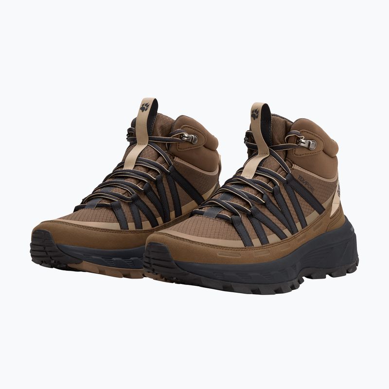 Взуття туристичне жіноче Jack Wolfskin Wild Hike Texapore Mid fawn 2