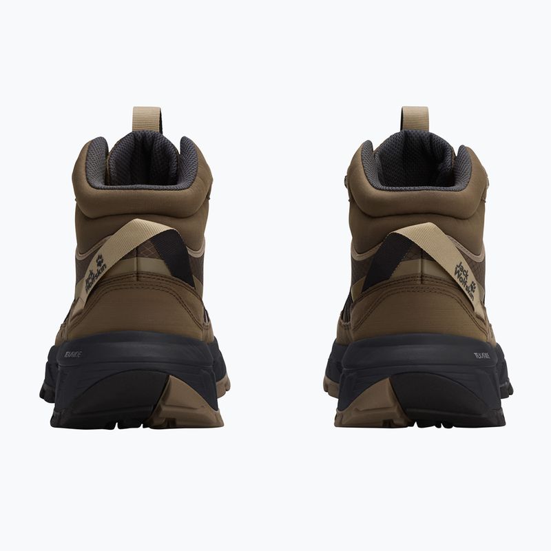 Взуття туристичне жіноче Jack Wolfskin Wild Hike Texapore Mid fawn 3
