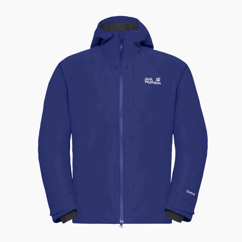Пуховик чоловічий Jack Wolfskin Icecape 2 l Down Ins Rds glow ink 7