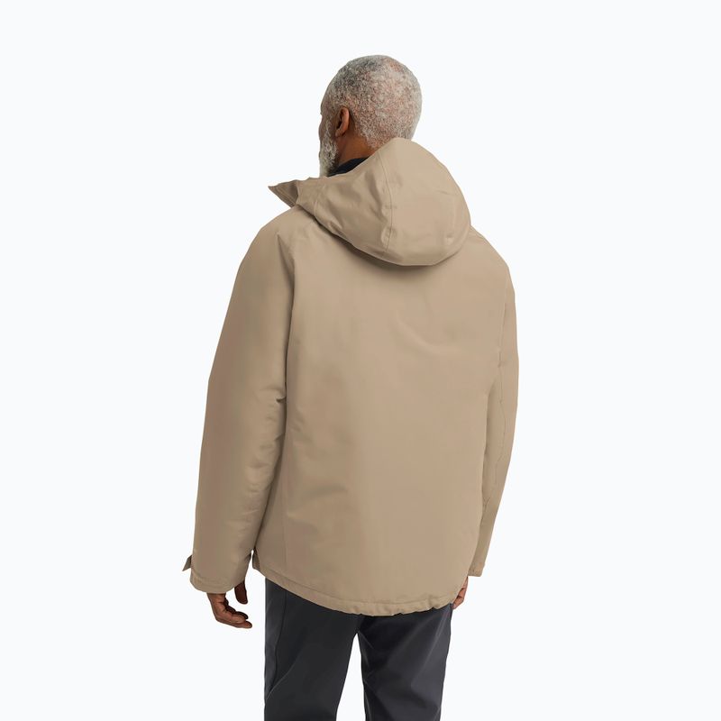 Пуховик чоловічий Jack Wolfskin Icecape 2 l Down Ins Rds hazel wood 3