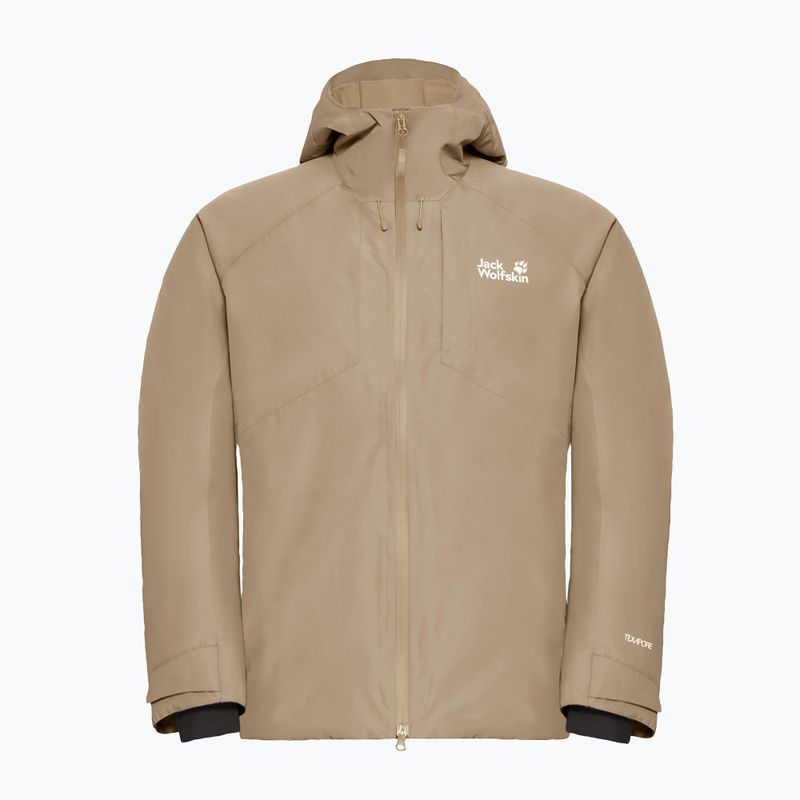 Пуховик чоловічий Jack Wolfskin Icecape 2 l Down Ins Rds hazel wood 7