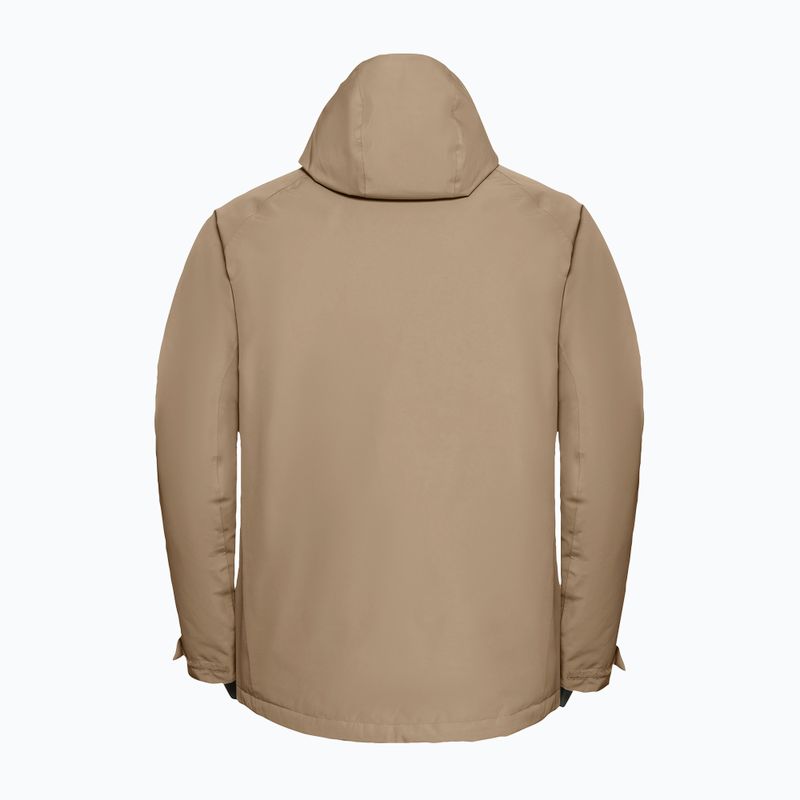 Пуховик чоловічий Jack Wolfskin Icecape 2 l Down Ins Rds hazel wood 8