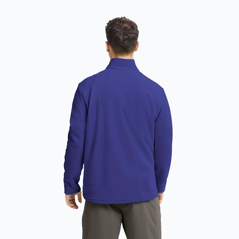 Кофта флісова чоловіча Jack Wolfskin Taunus 100 Full Zip glow ink 3