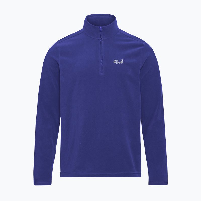 Кофта флісова чоловіча Jack Wolfskin Taunus 100 Full Zip glow ink 5