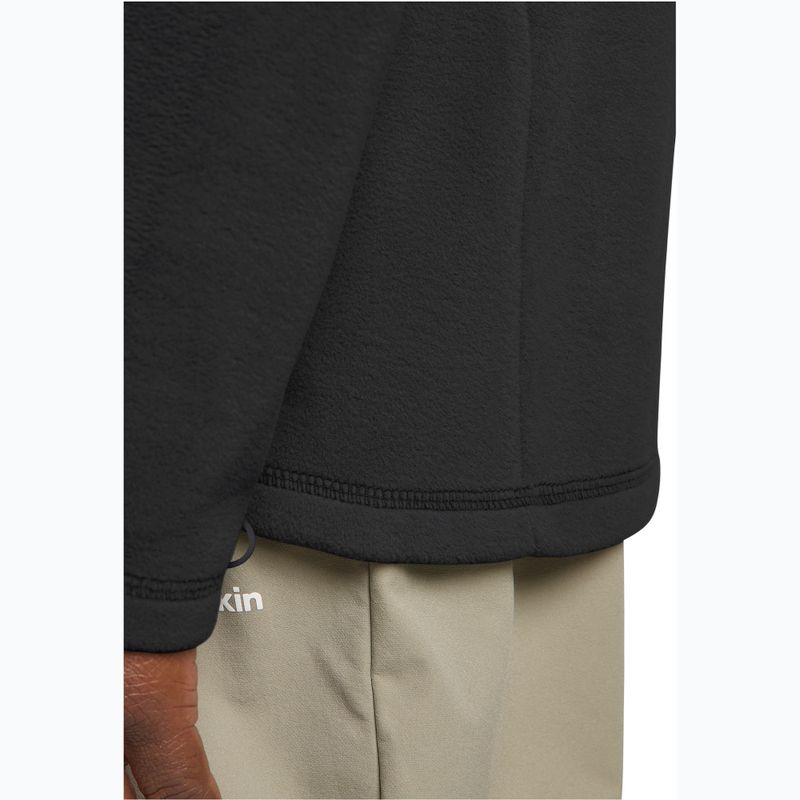 Кофта флісова чоловіча Jack Wolfskin Wild Rebel 200 Full Zip paw black 6