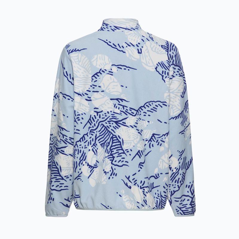 Кофта флісова жіноча Jack Wolfskin Paw Era 100 Orint Half Zip paw crystal blue 8
