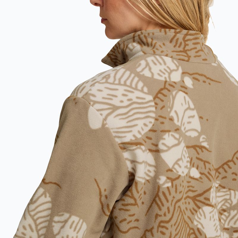 Кофта флісова жіноча Jack Wolfskin Paw Era 100 Orint Half Zip paw hazel wood 5