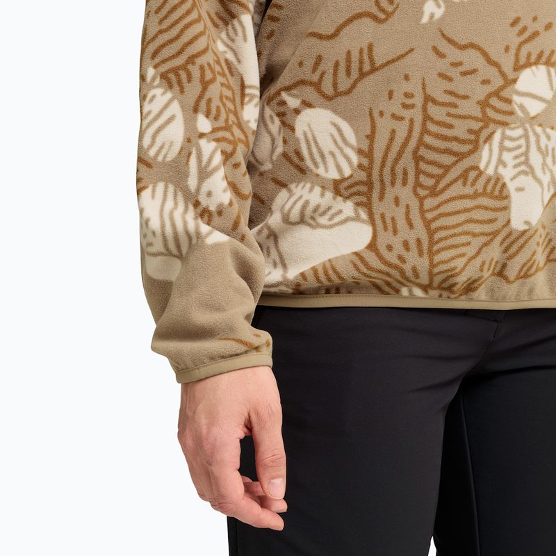Кофта флісова жіноча Jack Wolfskin Paw Era 100 Orint Half Zip paw hazel wood 6
