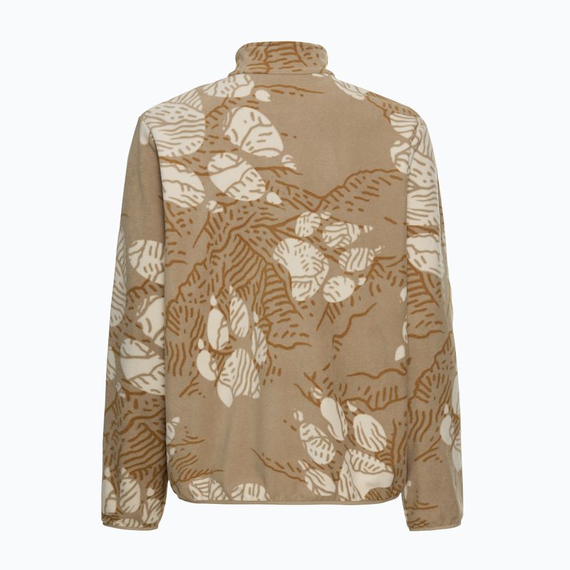 Кофта флісова жіноча Jack Wolfskin Paw Era 100 Orint Half Zip paw hazel wood 8