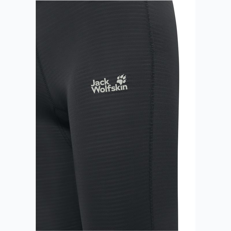 Штани термоактивні жіночі Jack Wolfskin Infinite Warm black 3