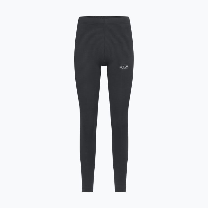 Штани термоактивні жіночі Jack Wolfskin Infinite Warm black 4