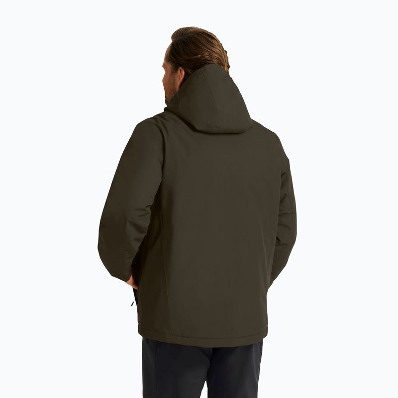 Куртка утеплена чоловіча Jack Wolfskin Wisper Ins obsidian moss 3