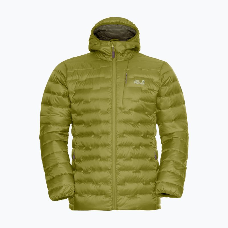 Пуховик чоловічий Jack Wolfskin Passamani Down Hoody khaki green 6