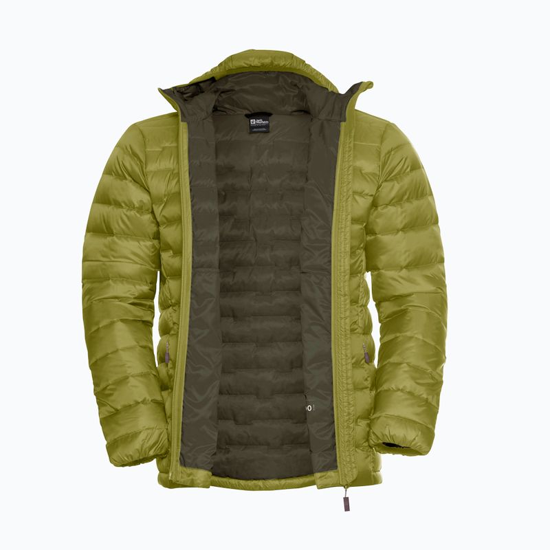 Пуховик чоловічий Jack Wolfskin Passamani Down Hoody khaki green 8