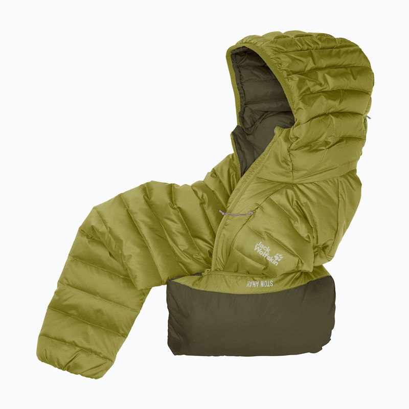 Пуховик чоловічий Jack Wolfskin Passamani Down Hoody khaki green 9