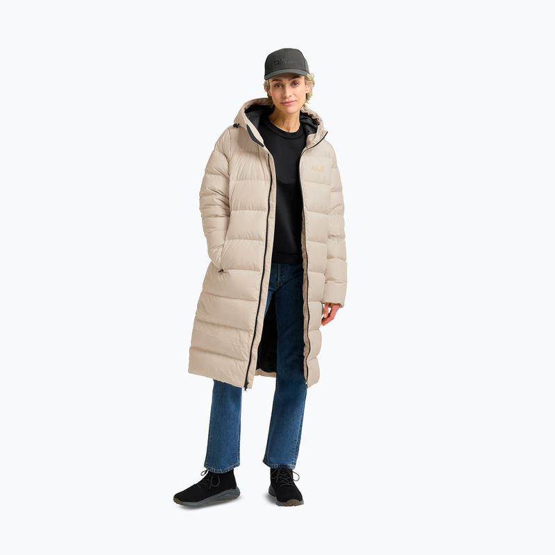 Пуховик жіночий Jack Wolfskin Frozen Palace Coat oyster 3