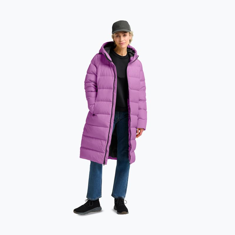Пуховик жіночий Jack Wolfskin Frozen Palace Coat vivid orchid 3