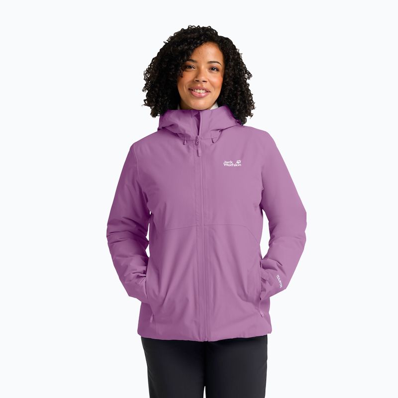 Куртка утеплена жіноча Jack Wolfskin Wisper Ins vivid orchid