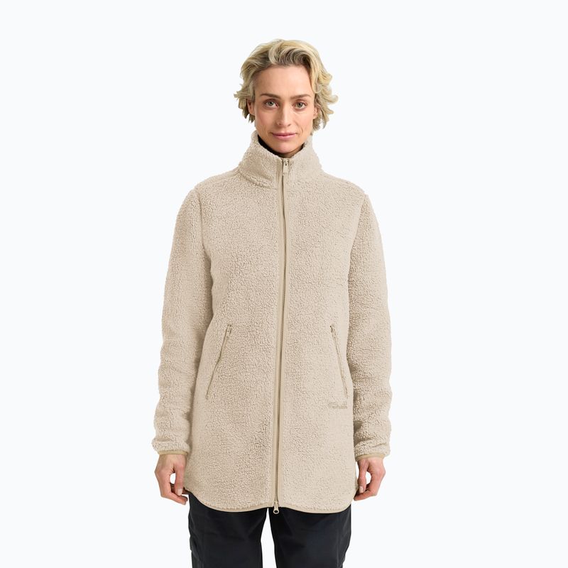 Кофта флісова жіноча Jack Wolfskin High Curl Coat oyster