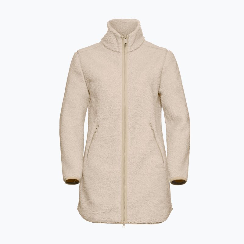 Кофта флісова жіноча Jack Wolfskin High Curl Coat oyster 7