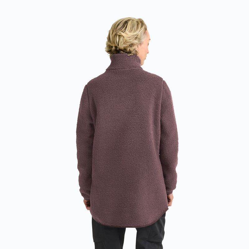 Кофта флісова жіноча Jack Wolfskin High Curl Coat sheer plum 3