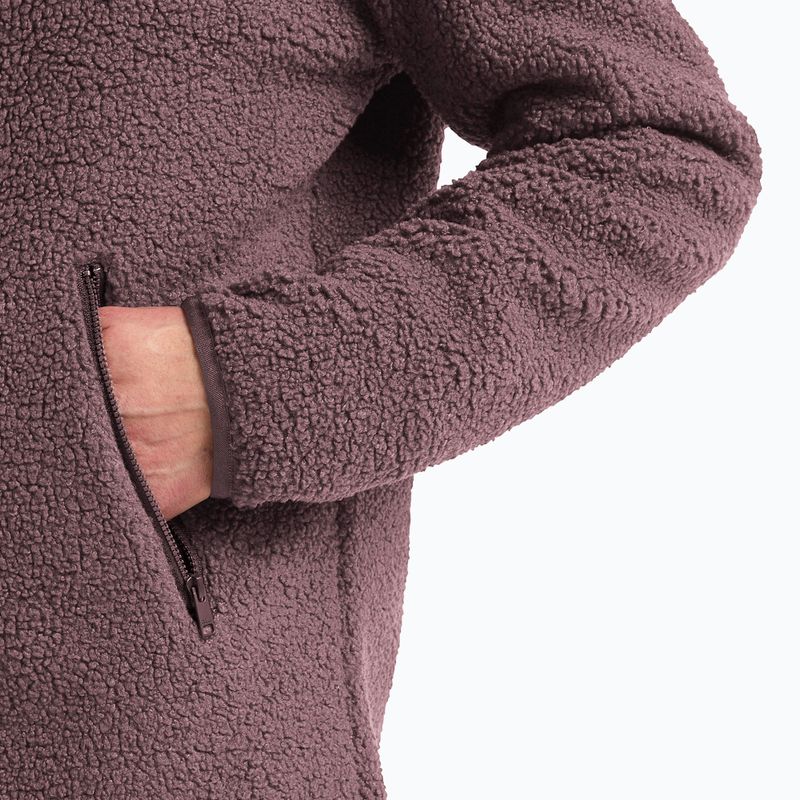 Кофта флісова жіноча Jack Wolfskin High Curl Coat sheer plum 4