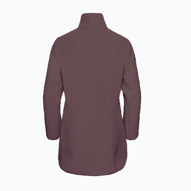 Кофта флісова жіноча Jack Wolfskin High Curl Coat sheer plum 8