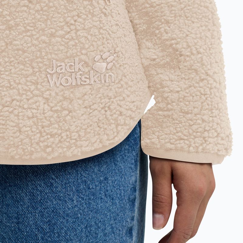 Кофта флісова жіноча Jack Wolfskin High Curl oyster 6