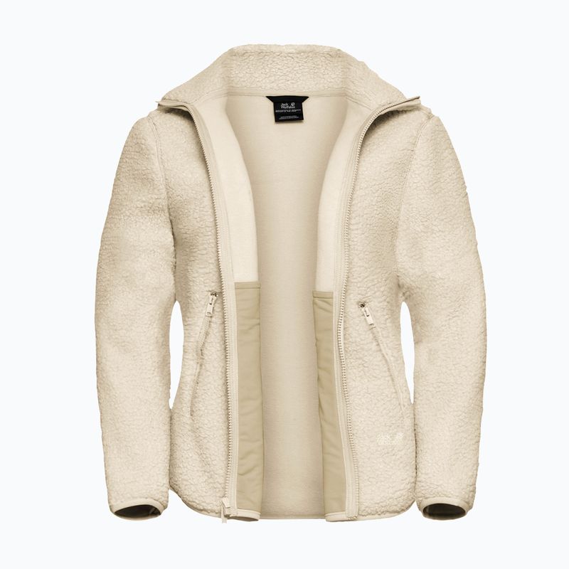 Кофта флісова жіноча Jack Wolfskin High Curl oyster 9