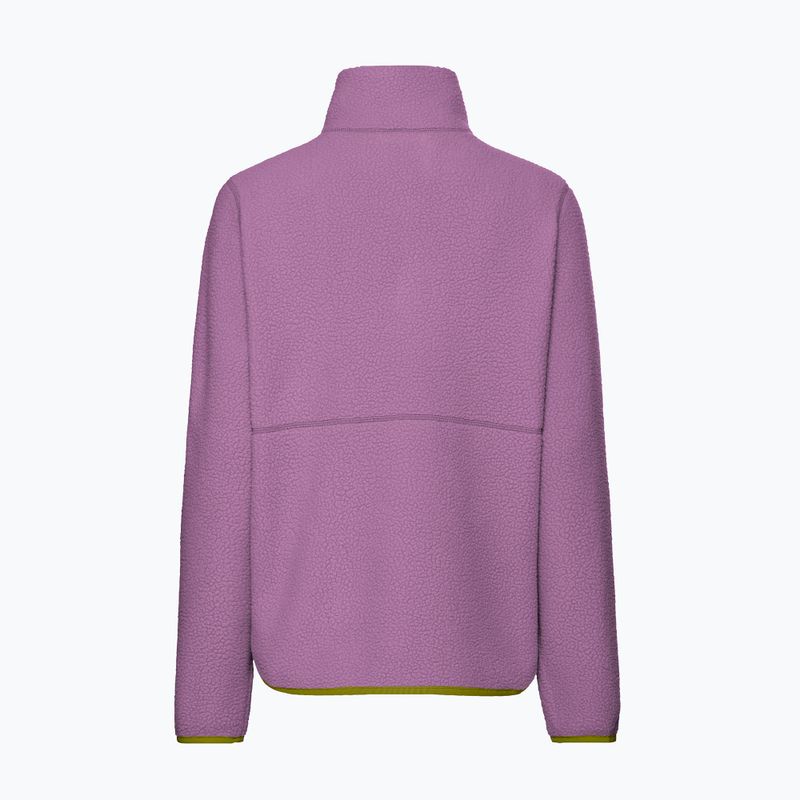 Кофта флісова жіноча Jack Wolfskin Lite Curl Full Zip vivid orchid 8
