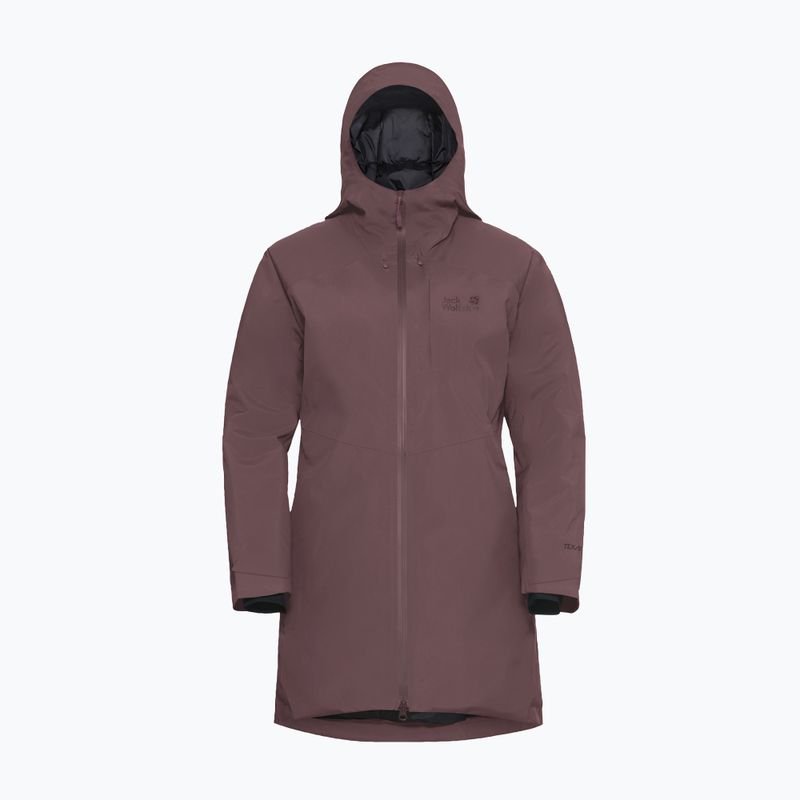 Пуховик жіночий Jack Wolfskin Icecape 2L Down Ins Rds sheer plum 7