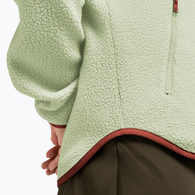 Кофта флісова жіноча Jack Wolfskin Lite Curl Full Zip melon 6