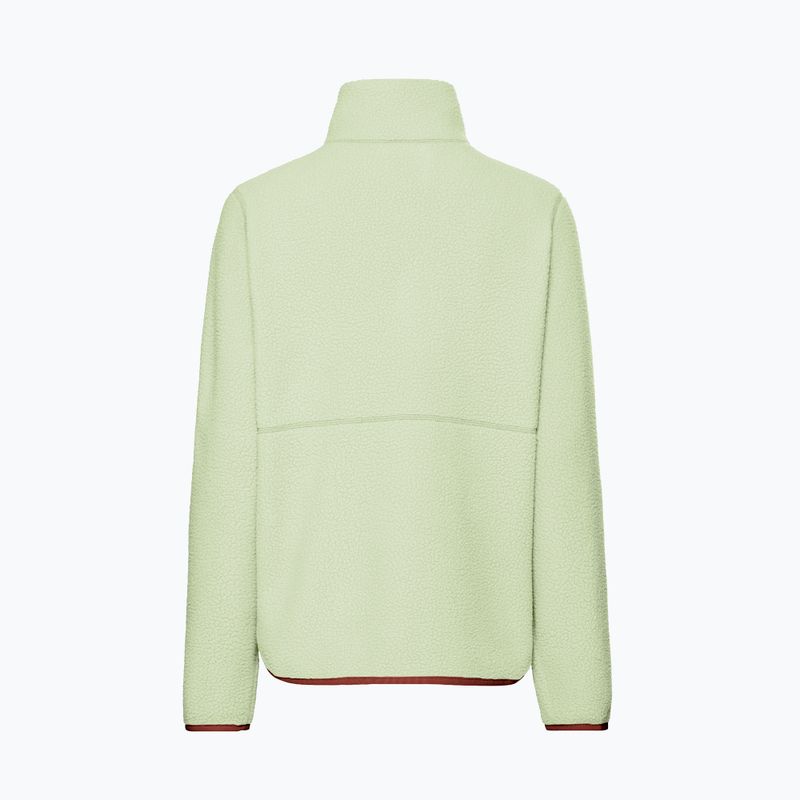 Кофта флісова жіноча Jack Wolfskin Lite Curl Full Zip melon 8